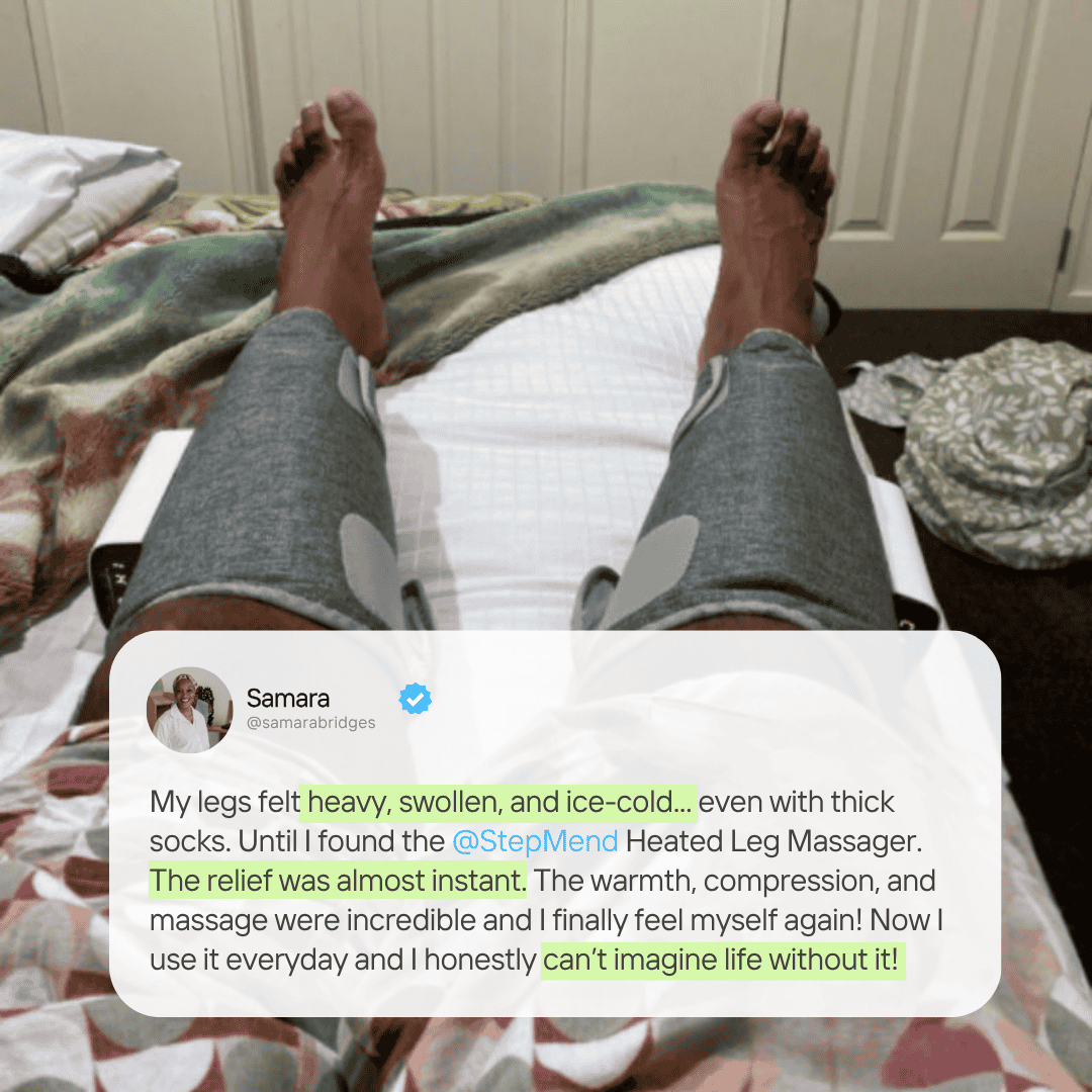 StepMend™ Heated Leg Massager